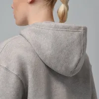 Nike Jordan Brooklyn Fleece женская Pullover Толстовка с капюшоном цвет серый