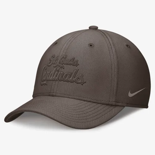 St. Louis Cardinals Statement Swoosh мужские Nike Dri-FIT MLB Hat цвет коричневый