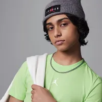 Nike Jordan Dri-FIT Sport Big дитячі Core футболка колір зелений