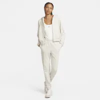 Nike Sportswear Chill Terry женская Loose Full-Zip French Terry Толстовка с капюшоном цвет коричневый