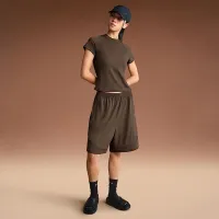 NikeSKIMS Airy женская Relaxed шорты цвет коричневый