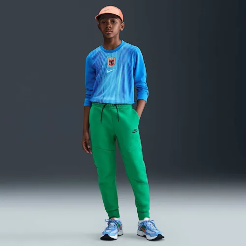 Nike Sportswear Tech Fleece Big детские Joggers цвет зеленый