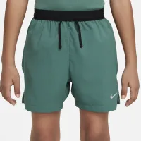 Nike Multi Tech EasyOn Big детские (для мальчиков) Dri-FIT тренировочные шорты цвет зеленый