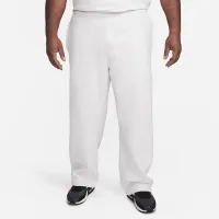 Nike Solo Swoosh чоловічі Open-Hem Fleece Pants колір коричневий