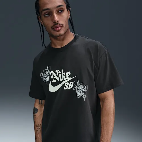 Nike SB Skate футболка колір сірий