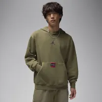Nike Jordan Brooklyn Fleece чоловічі Pullover Толстовка з капюшоном колір зелений
