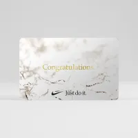Nike Gift Card Mailed in a Mini Nike Shoebox цвет белый