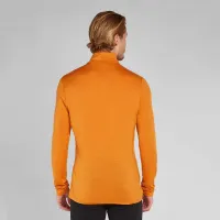 Футболка Icebreaker Merino 200 Oasis Long Sleeve Half Zip Thermal B0436701K1 - оранжевая