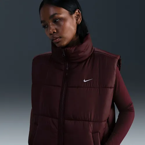 Nike Sportswear Classic Puffer женская Therma-FIT Loose Vest цвет красный