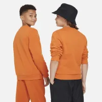 Nike Sportswear Club Fleece Big детские свитшот Orange