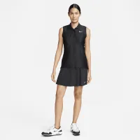 Nike Victory женская Dri-FIT Sleeveless для гольфа Polo цвет черный