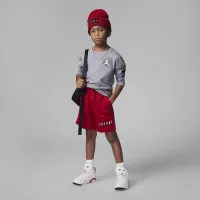 Nike Jordan Essentials Little детские Graphic Mesh шорты цвет красный