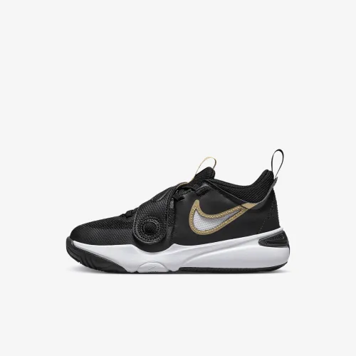 Nike Team Hustle D 11 Little детские Кроссовки цвет черный