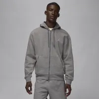 Nike Jordan Brooklyn Fleece мужские Full-zip Толстовка с капюшоном цвет серый