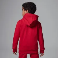 Nike Air Jordan 1 Little детские Christmas Толстовка с капюшоном цвет красный