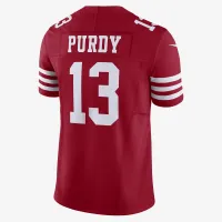 Brock Purdy San Francisco 49ers мужские Nike Dri-FIT NFL Limited Jersey Red
