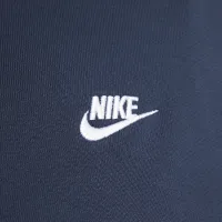 Nike Club Fleece мужские French Terry Color-Blocked Толстовка с капюшоном синий