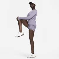 Nike Tempo женская Brief-Lined Running Shorts Purple