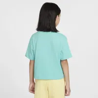 Nike Femme Pop Little детские футболка цвет зеленый