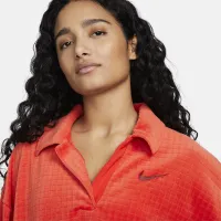 Nike Sportswear жіноча Velour Polo колір червоний