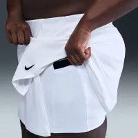 Nike Victory женская Dri-FIT Straight Tennis юбка (большие размеры) цвет белый