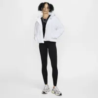 Nike Sportswear Classic Puffer женская Therma-FIT Loose Hooded Куртка цвет белый