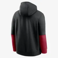 USC Trojans Sideline Team Issue Club чоловічі Nike College Pullover Толстовка з капюшоном колір чорний