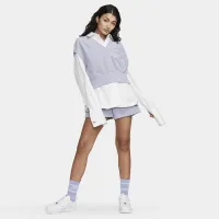 Nike Sportswear Collection жіноча Reverse French Terry Vest колір фіолетовий