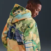 Nike Standard Issue мужские Therma-FIT Pullover баскетбольные Толстовка с капюшоном цвет зеленый