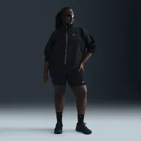 Nike Sportswear Everything Wovens женская оверсайз Repel UV Protection Куртка (большие размеры) цвет черный