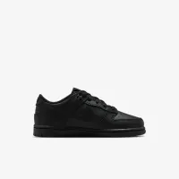 Nike Dunk Low Little дитячі Кросівки колір чорний