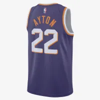 Phoenix Suns 2023/24 Icon Edition Nike Dri-FIT NBA Swingman Jersey цвет фиолетовый