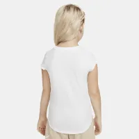 Nike Club Little дитячі Graphic футболка колір білий