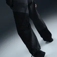 Nike Sportswear женская Mid-Rise Loose Woven Open-Hem Pants цвет серый