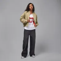 Nike Jordan Flight Renegade жіноча Куртка колір коричневий