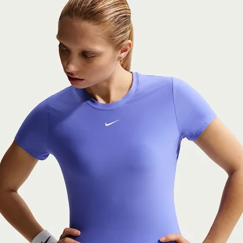 Nike Victory женская Dri-FIT Short-Sleeve Tennis Top синий
