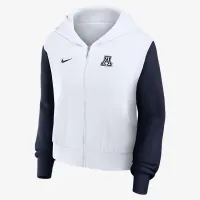 Arizona Athletic Prep Colorblocked Script Women’s Nike College Full-Zip Толстовка с капюшоном цвет белый