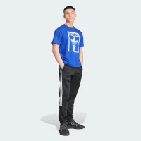 Футболка adidas Originals Trefoil Torch JJ1221 - Синя