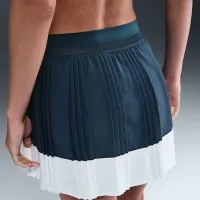 NikeCourt Ace Advantage женская Dri-FIT Pleated Tennis юбка синий