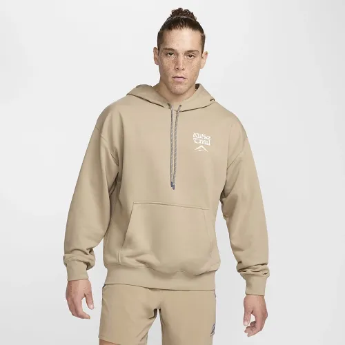 Nike Trail чоловічі Dri-FIT Fleece Running Толстовка з капюшоном колір коричневий