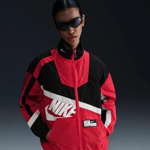Nike Sportswear женская оверсайз Woven Куртка цвет красный