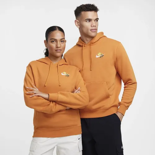 Nike Sportswear Club Fleece Толстовка с капюшоном Orange