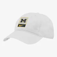 Michigan Heritage86 Nike College Cap White