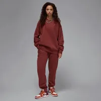 Nike Jordan Flight Fleece женская Pants цвет коричневый