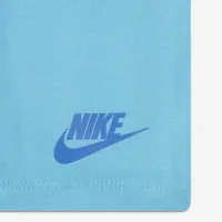 Nike Boxy Tee and Bike Shorts Set Baby (12-24M) Set Blue