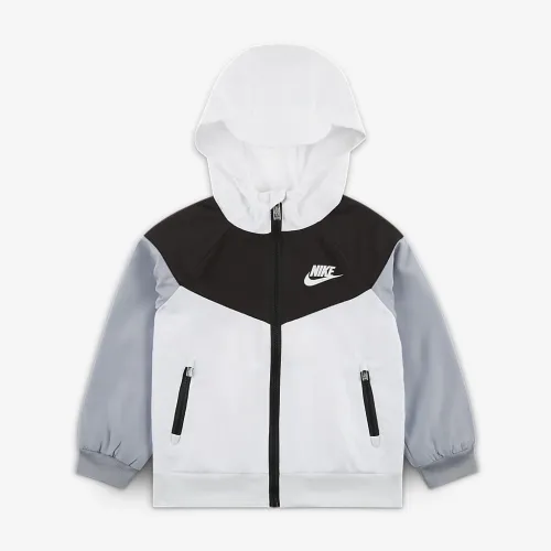 Nike Sportswear Windrunner Little детские Full-Zip Куртка цвет белый