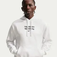 Nike чоловічі Weightlifting Pullover Толстовка з капюшоном колір білий