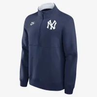 New York Yankees Cooperstown чоловічі Nike MLB 1/2-Zip Crew блакитний