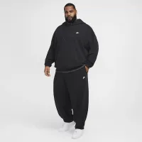 Nike Club Fleece мужские оверсайз French Terry Pants цвет черный