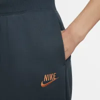 Nike Sportswear женская С высокой Талией оверсайз Fleece Sweatpants цвет зеленый